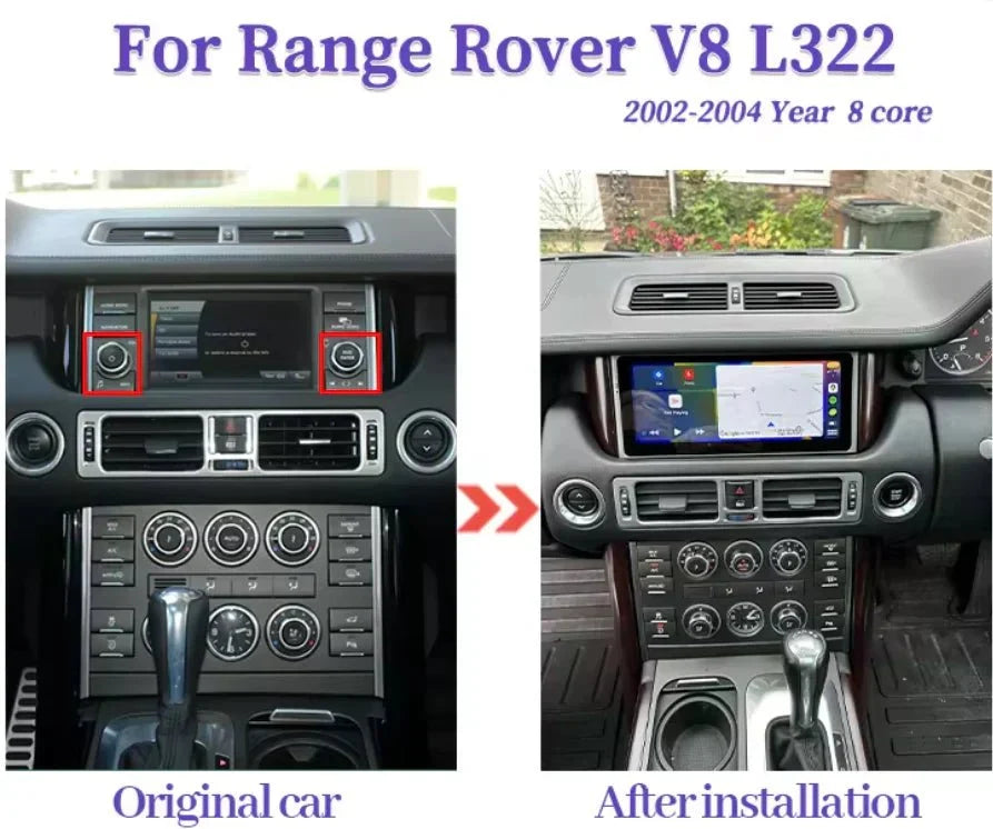TOPTAKTILRange Rover L322 | 2002 - 2012 | Android 15 Autoradio | Apple CarPlay | Android Auto | Land Rover