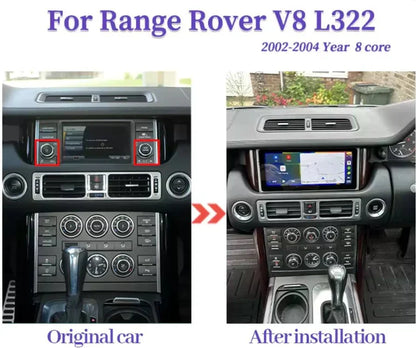 TOPTAKTILRange Rover L322 | 2002 - 2012 | Android 15 Autoradio | Apple CarPlay | Android Auto | Land Rover