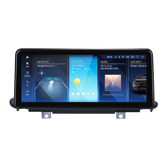 TOPTAKTILBMW X5 X6 2014 - 2019 Series F15 F16 Android 15 CarPlay & Android Auto Autoradio NBT EVO