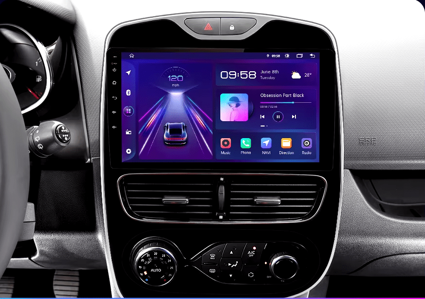 TOPTAKTILRenault Clio 4 | 2012 - 2021 | Android 15 autoradio | Apple CarPlay | Android Auto
