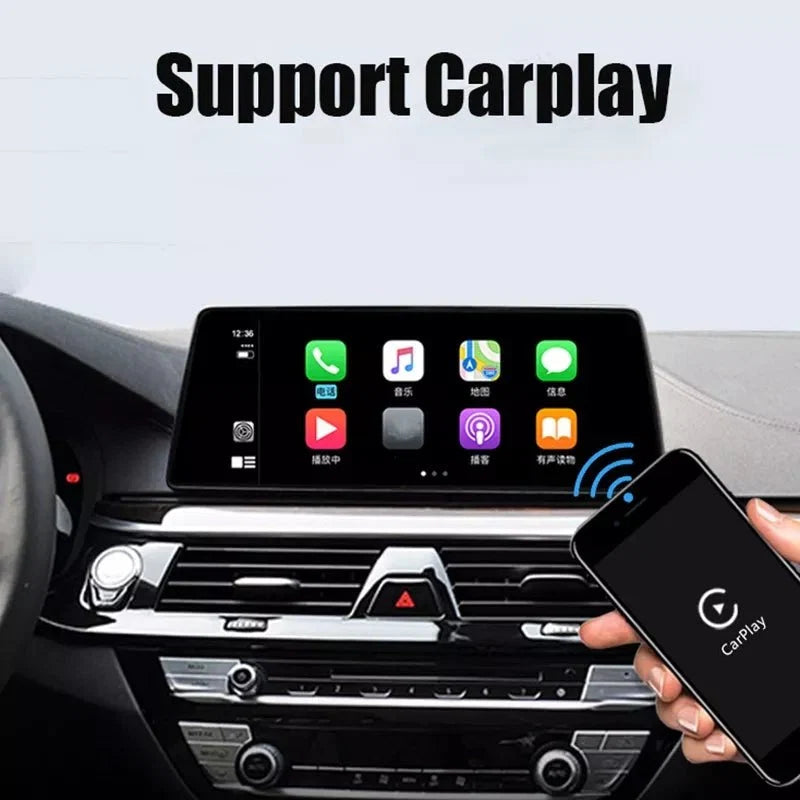 TOPTAKTILApple CarPlay sans fil | Rétrofit pour BMW | Android Auto | Décodeur | IntégrationÀ domicile