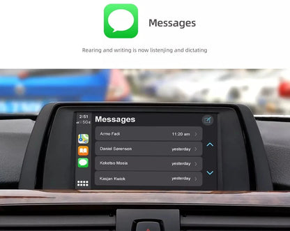 TOPTAKTILApple CarPlay sans fil | Rétrofit pour BMW | Android Auto | Décodeur | IntégrationÀ domicile