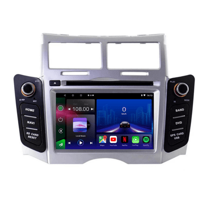 TOPTAKTILToyota Yaris | 2005 - 2012 | Android 15 autoradio | Apple CarPlay | Android Auto