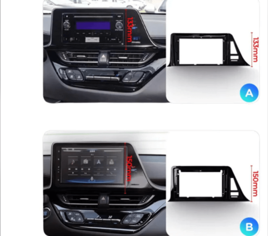 TOPTAKTILToyota CH - R | 2016 - 2019 | Android 15 autoradio | Apple CarPlay | Android Auto