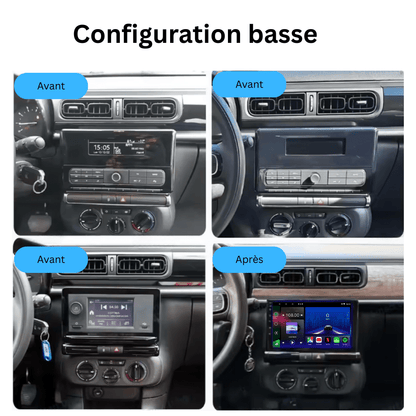 TOPTAKTILCitroen C3 | C3 Aircross | 2017 - 2023| Android 15 autoradio | Apple CarPlay | Android Auto