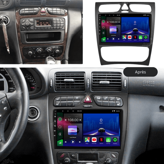 TOPTAKTILMercedes C Class W203 | 2000 - 2010 | Android 15 autoradio | Apple CarPlay | Android Auto