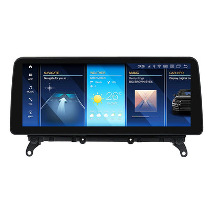 TOPTAKTILBMW X3 X4 2010 - 2018 F25 F26 Android 15 CarPlay & Android Auto Autoradio CIC NBT EVO
