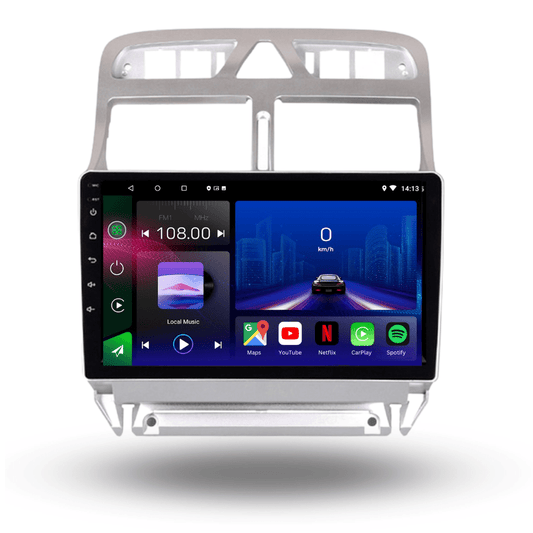 TOPTAKTILPeugeot 307 | 307 CC | 2001 - 2013 | Android 15 autoradio | Apple CarPlay | Android Auto
