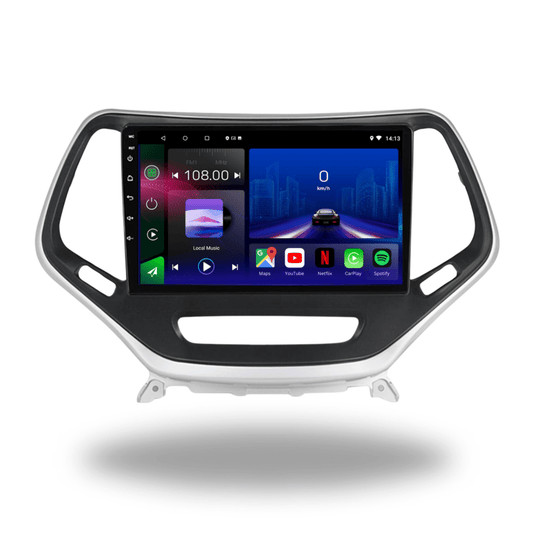 TOPTAKTILJeep Cherokee | 2013 - 2018 | Android 15 autoradio | Apple CarPlay | Android Auto