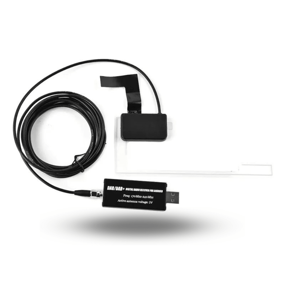 TOPTAKTILAdaptateur d'antenne DAB+ Dongle pour autoradio Android