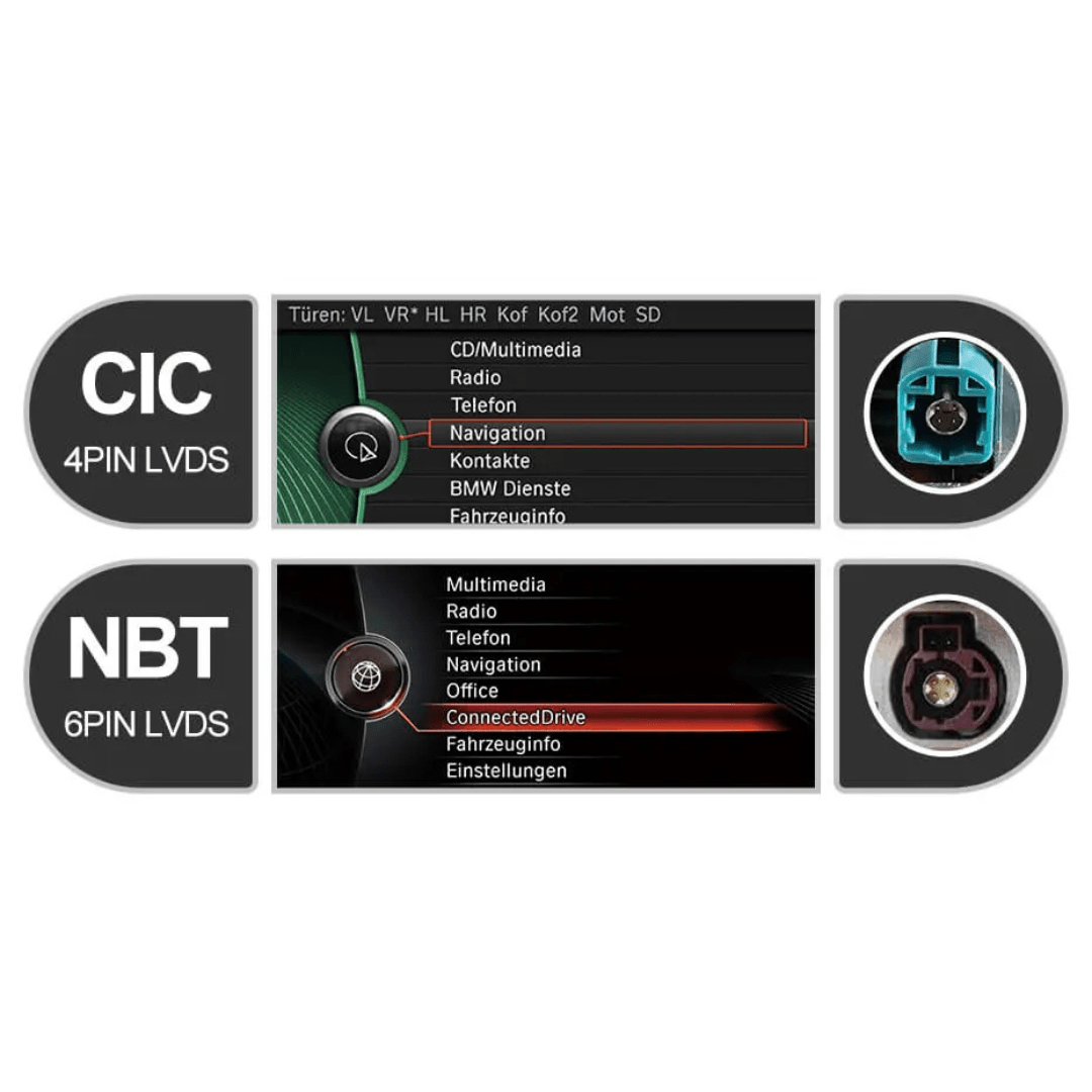 TOPTAKTILBMW 5 Series GT 2009 - 2017 F07 Android 15 Autoradio CarPlay & Android Auto CIC NBT