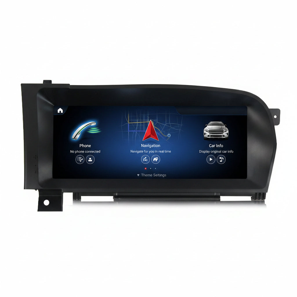 TOPTAKTILMercedes S Class 2005 - 2014 W216 W221 Android 15 Autoradio CarPlay & Android Auto NTG 3.0 3.5