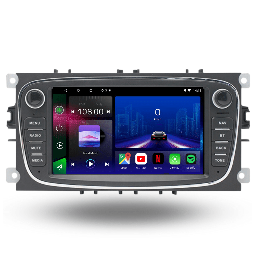 TOPTAKTILFord Mondeo | Galaxy | S - Max | Focus | Android 15 autoradio | Apple CarPlay | Android Auto