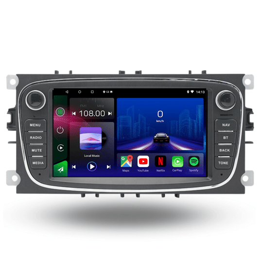 TOPTAKTILFord Mondeo | Galaxy | S - Max | Focus | Android 15 autoradio | Apple CarPlay | Android Auto