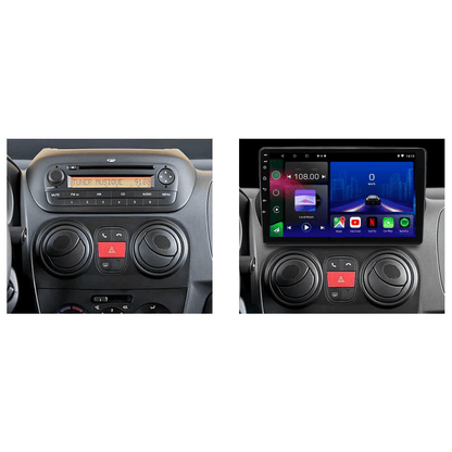 TOPTAKTILCitroen Nemo | Peugeot Bipper | Fiat Fiorino Qubo 2008 - 2018 | Android 15 autoradio | Apple CarPlay | Android Auto