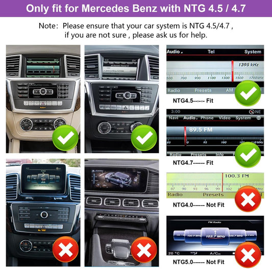 TOPTAKTILAutoradio Android 13 taille 12.3'' pour Mercedes C/GLC W205 2015 - 2018 | CarPlay, Android Auto