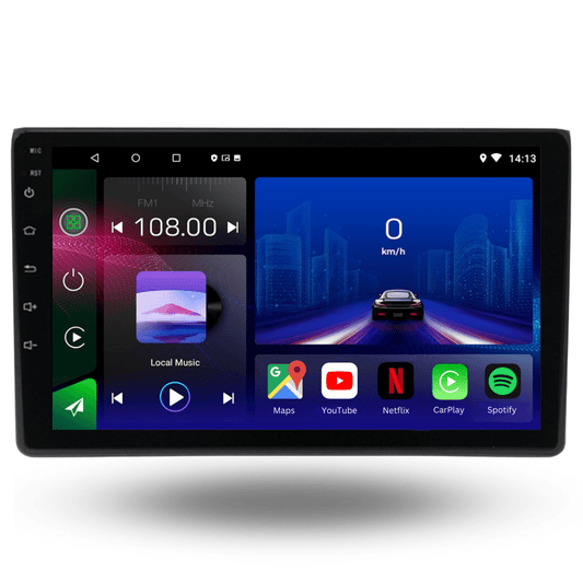 TOPTAKTIL Adaptateur CarPlay Sans Fil pour Audi A4 S4 RS4 B6 B7 | Seat Exeo | Android 15 AI Box
