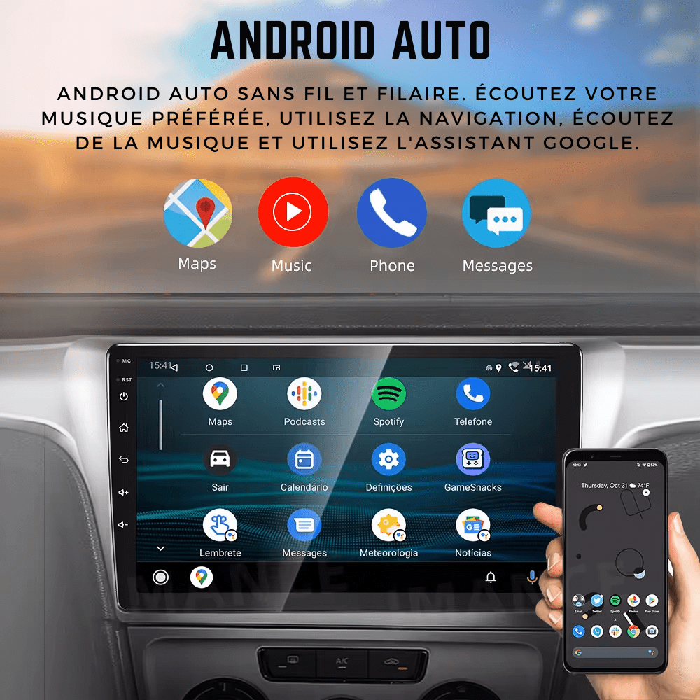 TOPTAKTILRenault Kadjar | 2015 - 2019 | Android 15 autoradio | Apple CarPlay | Android Auto