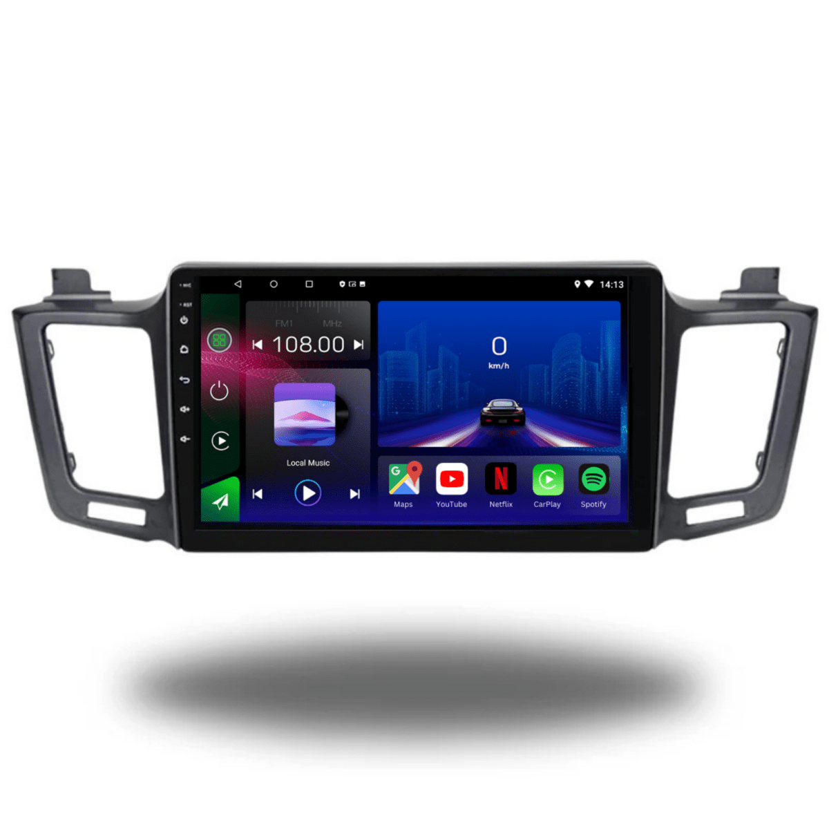 TOPTAKTILToyota RAV4 | 2013 - 2018 | Android 15 autoradio | Apple CarPlay | Android Auto