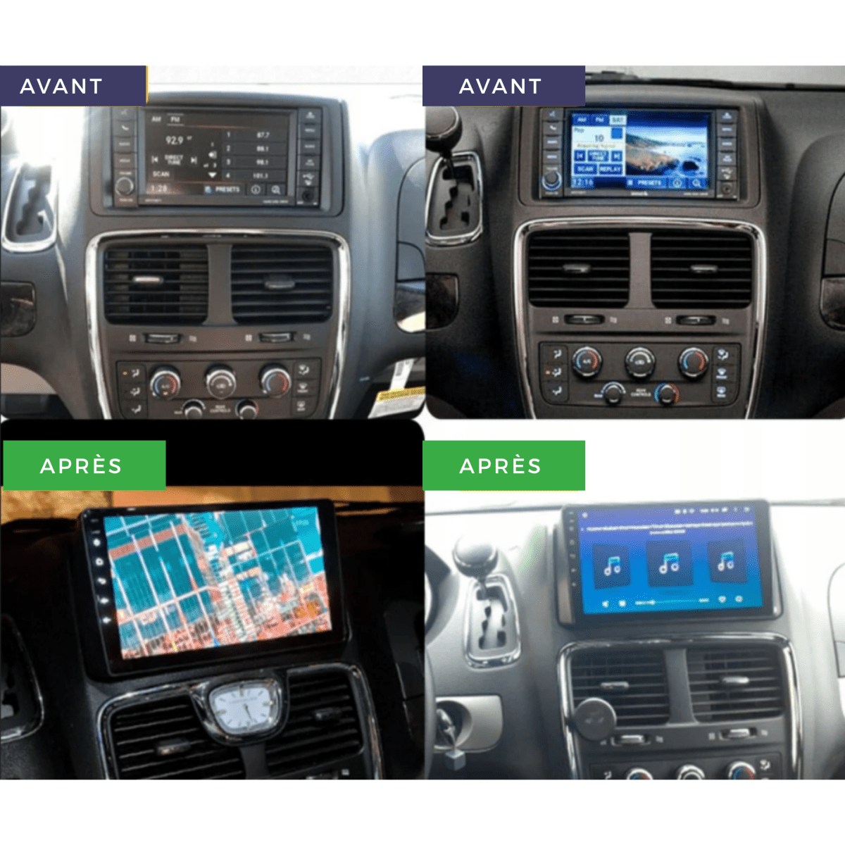 TOPTAKTILChrysler Grand Voyager | 2011 - 2015 | Android 15 autoradio | Apple CarPlay | Android Auto