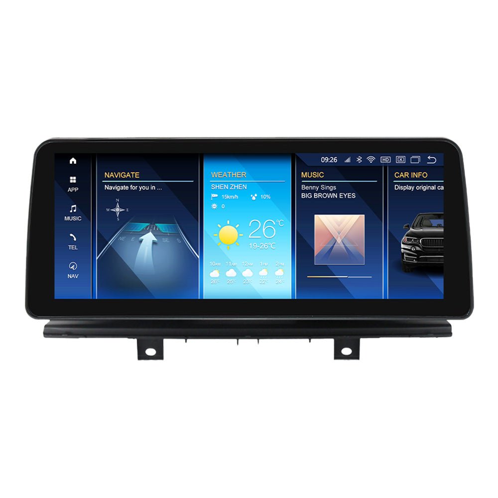 TOPTAKTILBMW X5 X6 2014 - 2019 Series F15 F16 Android 15 CarPlay & Android Auto Autoradio NBT EVO