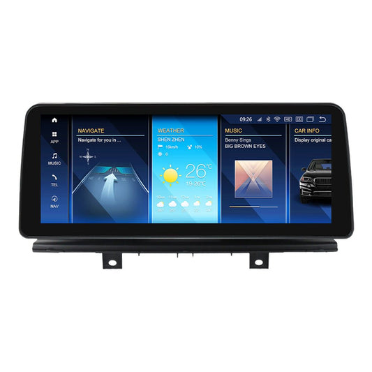 TOPTAKTILBMW X5 X6 2014 - 2019 Series F15 F16 Android 15 CarPlay & Android Auto Autoradio NBT EVO