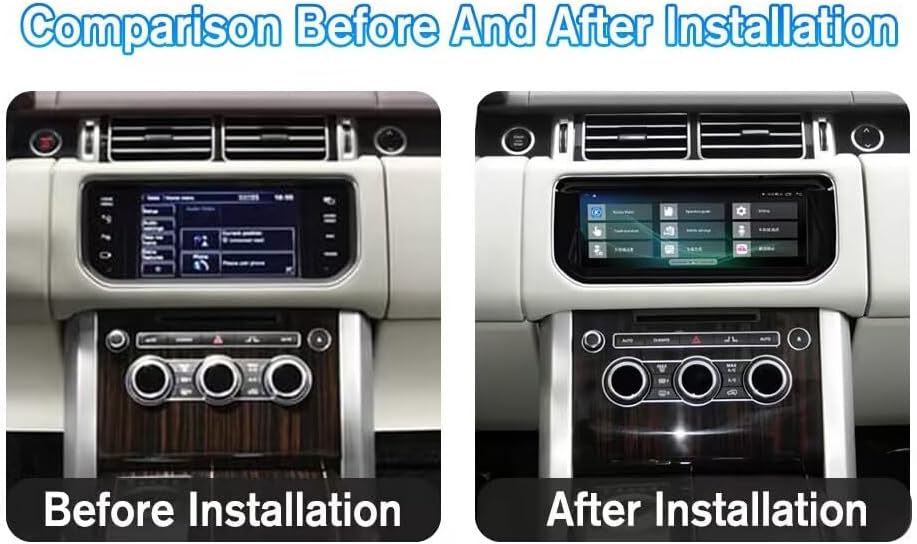 TOPTAKTILÉcran Tactile Android 10.25" pour Land Rover Range Rover Sport L494 &amp; Vogue L405 – Mise à jour multimédia premium