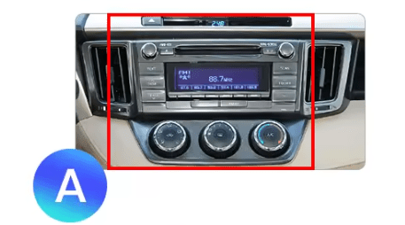 TOPTAKTILToyota RAV4 | 2013 - 2018 | Android 15 autoradio | Apple CarPlay | Android Auto