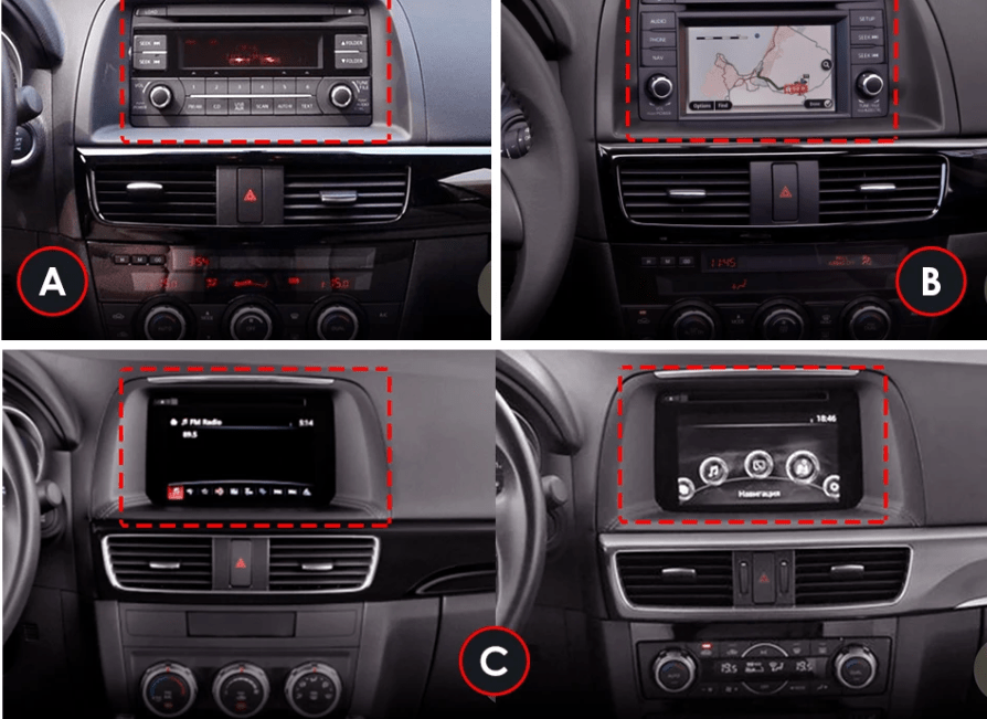 TOPTAKTILMazda CX5 | 2012 - 2016 | Android 15 autoradio | Apple CarPlay | Android Auto