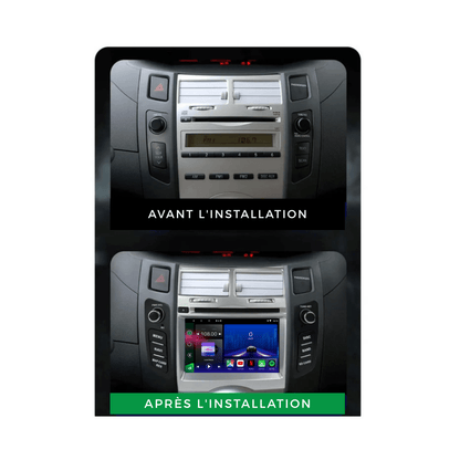 TOPTAKTILToyota Yaris | 2005 - 2012 | Android 15 autoradio | Apple CarPlay | Android Auto