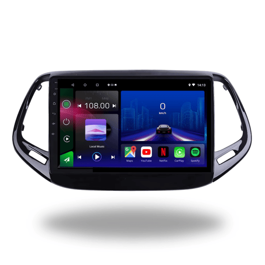 TOPTAKTILJeep Compass | 2017 - 2020 | Android 15 autoradio | Apple CarPlay | Android Auto