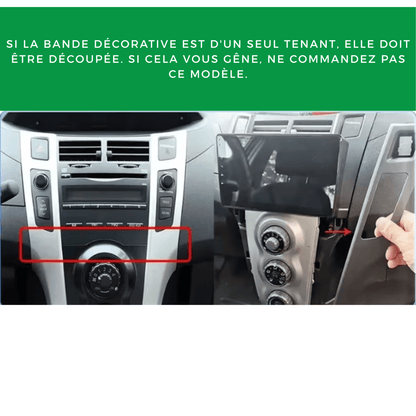 TOPTAKTILToyota Yaris | 2005 - 2012 | Android 15 autoradio | Apple CarPlay | Android Auto