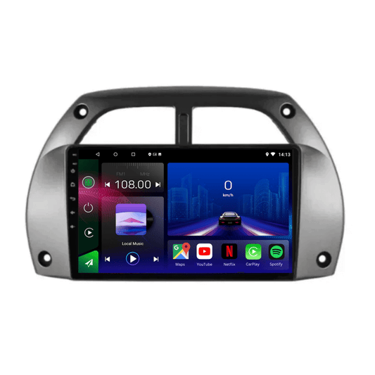 TOPTAKTILToyota RAV4 | 2001 - 2006 | Android 15 autoradio | Apple CarPlay | Android Auto