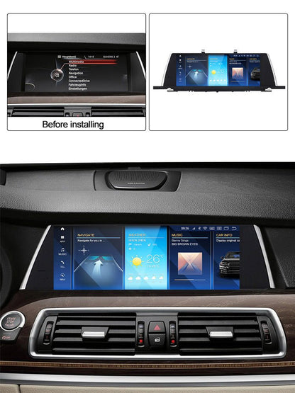 TOPTAKTILBMW 5 Series GT 2009 - 2017 F07 Android 15 Autoradio CarPlay & Android Auto CIC NBT