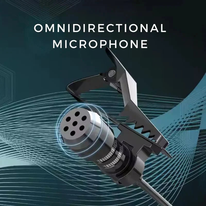 TOPTAKTILMicrophone audio mains libres universel 3,5 mm pour autoradio stéréo