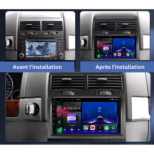 TOPTAKTILVolkswagen | Touareg | 2002 - 2010 | Android 15 autoradio | Apple CarPlay | Android Auto