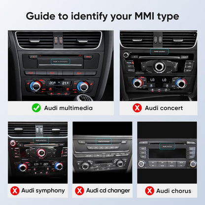TOPTAKTILÉcran Tactile 10.25″ Wireless Carplay Android Auto pour Audi B8 B8.5 A4 S4 A5 S5 RS4 RS5 2009 - 2016