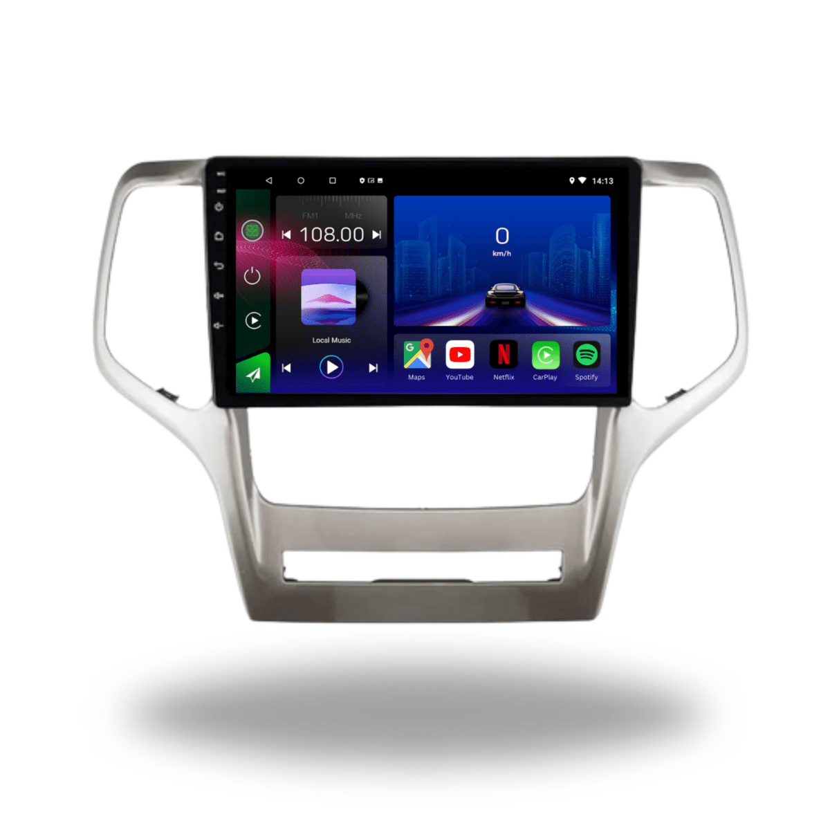TOPTAKTILJeep Grand Cherokee | 2008 - 2013 | Android 15 autoradio | Apple CarPlay | Android Auto