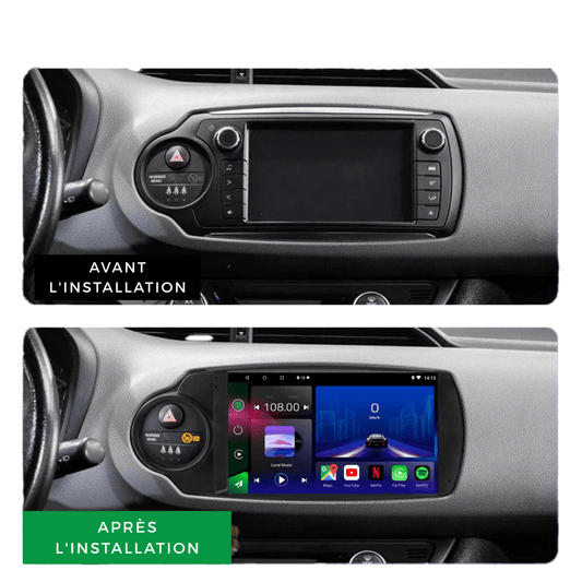 TOPTAKTILToyota Yaris | 2012 - 2017 | Android 15 autoradio | Apple CarPlay | Android Auto