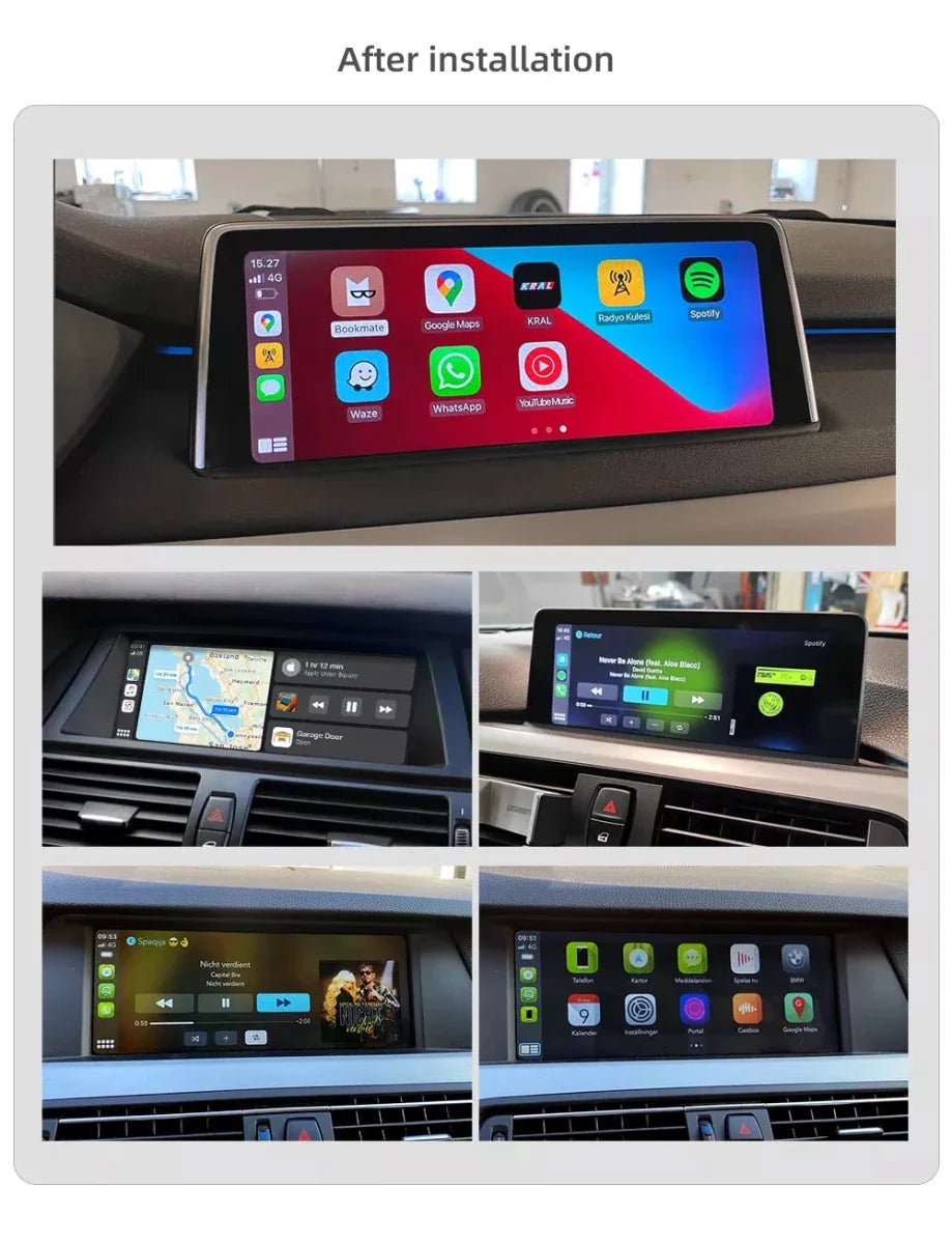 TOPTAKTILApple CarPlay sans fil | Rétrofit pour BMW | Android Auto | Décodeur | IntégrationÀ domicile