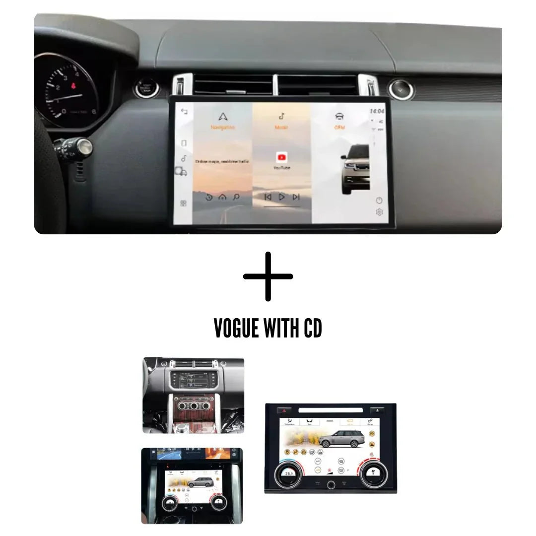 TOPTAKTILRange Rover | Sport Vogue 13.3 pouces | 2013 - 2017 | Android 15 autoradio | Apple CarPlay | Android Auto | Land Rover