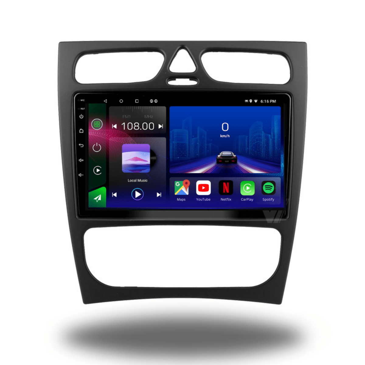 TOPTAKTILMercedes C Class W203 | 2000 - 2010 | Android 15 autoradio | Apple CarPlay | Android Auto