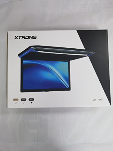 TOPTAKTILÉcran TFT 17.3" Full HD 1080P – Lecteur de Toit Voiture avec Casque IR NoirÀ domicile