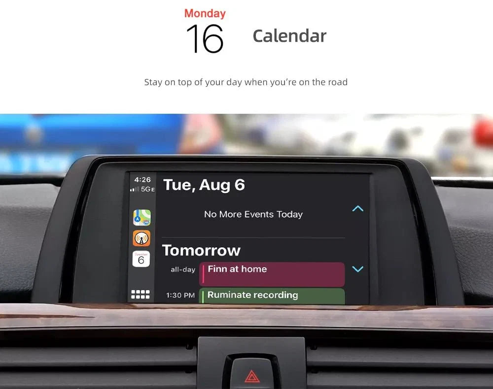 TOPTAKTILApple CarPlay sans fil | Rétrofit pour BMW | Android Auto | Décodeur | IntégrationÀ domicile