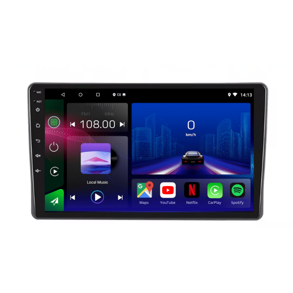 TOPTAKTILFIAT Panda | 2003 - 2012 | Android 15 autoradio | Apple CarPlay | Android Auto
