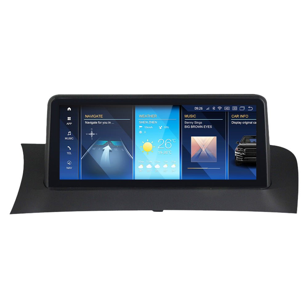TOPTAKTILBMW X3 X4 2010 - 2018 F25 F26 Android 15 CarPlay & Android Auto Autoradio CIC NBT EVO