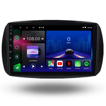 TOPTAKTILSmart | Fortwo 453 | 2015 - 2020 | Android 15 autoradio | Apple CarPlay | Android Auto