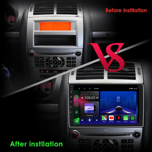 TOPTAKTILPeugeot 407 | 2004 - 2010 | Android 15 autoradio | Apple CarPlay | Android Auto