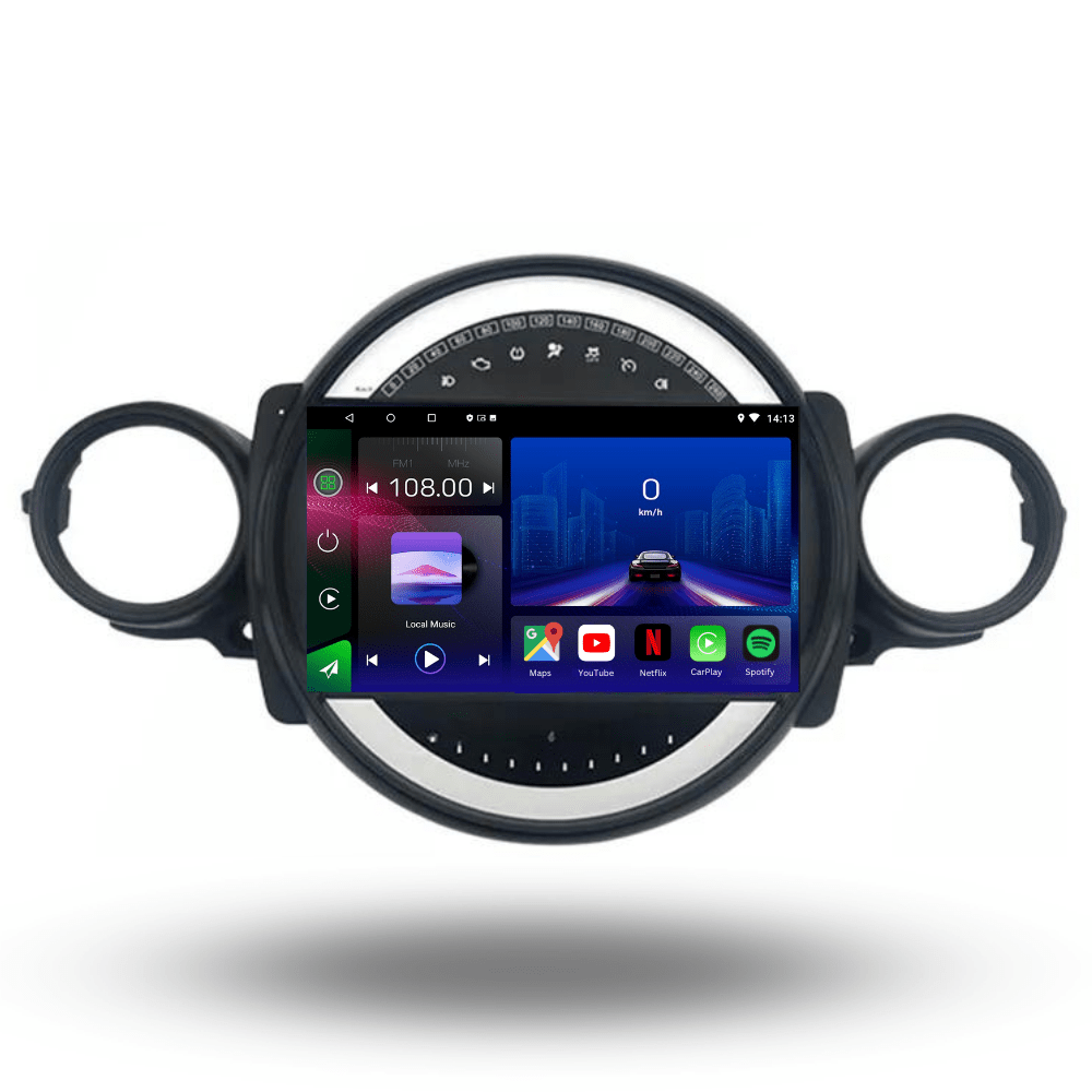 TOPTAKTILMini | 2006 - 2013 | R51 R56 R57 R58 R59 R60 | Android 15 autoradio | Apple CarPlay | Android Auto
