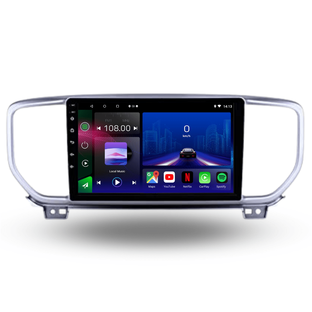 TOPTAKTILKia Sportage | 2015 - 2020 | Android 15 autoradio | Apple CarPlay | Android Auto